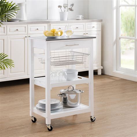 steel cart with cabinet|rolling stainless steel kitchen cart.